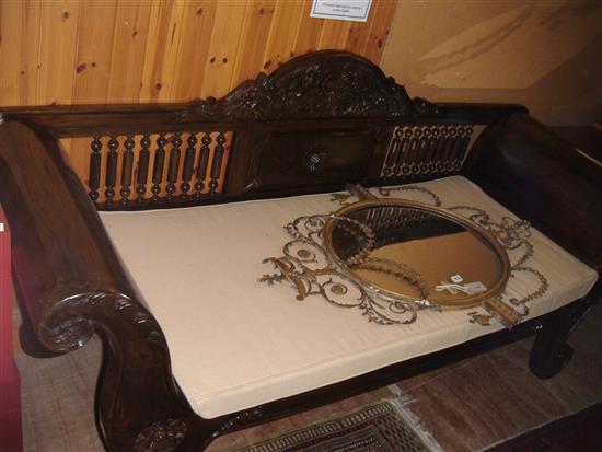 Hardwood sofa